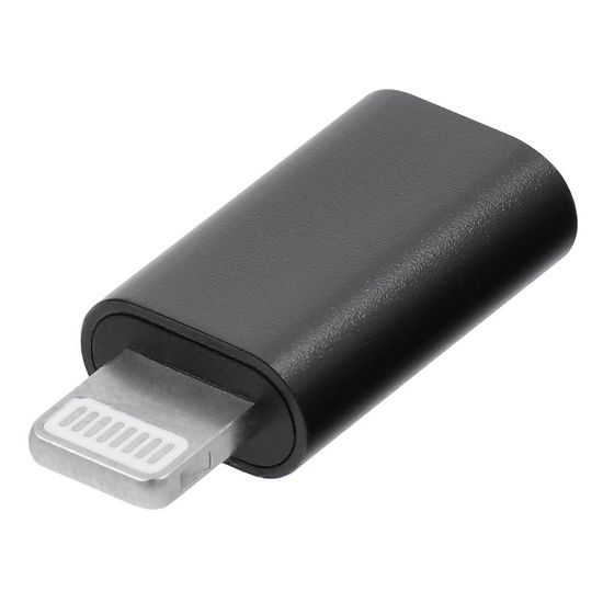 Adaptor BlueStar USB-C - Lightning, negru