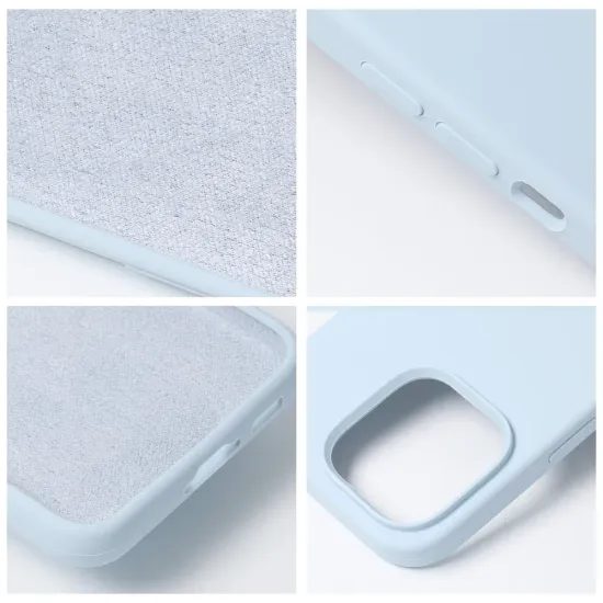 Roar Cloud-Skin, iPhone 15 Pro, svetlo modrý