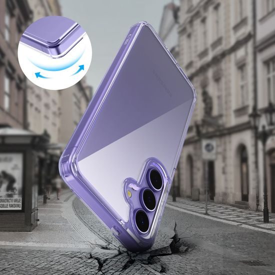 Tech-Protect Flexair Hybrid, Samsung Galaxy S25 Plus, priehľadny