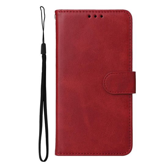 Samsung Galaxy A18 klappümbris magnetiga – punane
