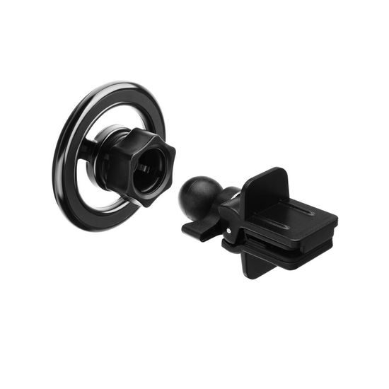 Mágneses fémtartó FIXED MagMount Vent MagSafe támogatással, fekete