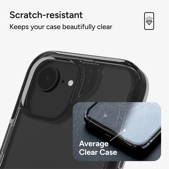 ZAGG Santa Cruz Kickstand προστατευτικό κάλυμμα, iPhone 13 / 14 / 15 / 16e / 17e, μαύρο