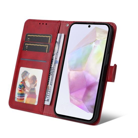 Θήκη Magnet, Samsung Galaxy A56, κόκκινη