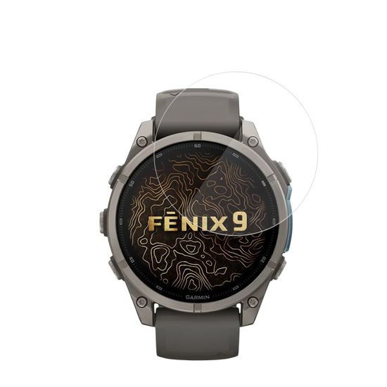 Garmin Fenix 9 / 9 Pro 51mm aizsargplēve – Techsuit Nano Flex komplekts 2 gab. – melns