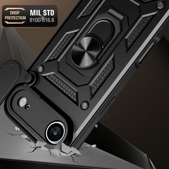 Techsuit CamShield, iPhone Air, μαύρο