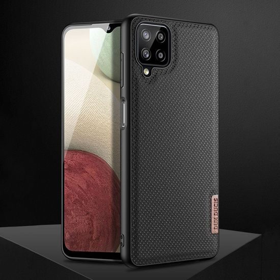 Dux Ducis Fino case, Samsung Galaxy A12 / M12, črn