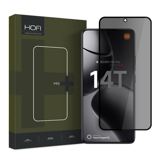 Hofi Privacy Glass Pro+ Tvrdené sklo, Xiaomi 14T / 14T Pro