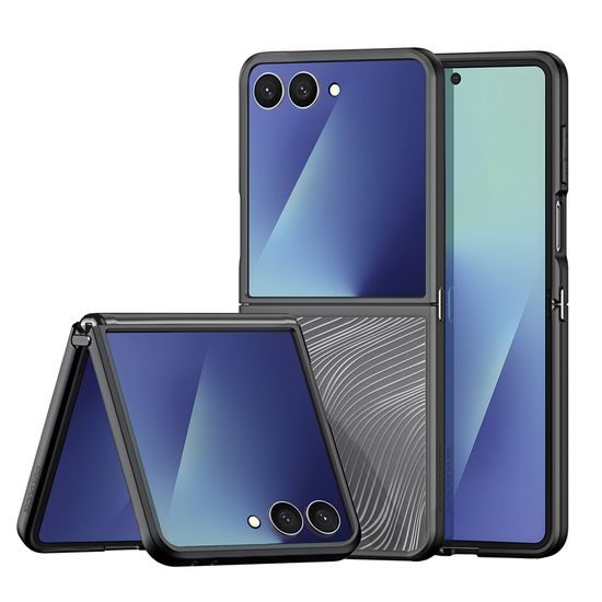 Dux Ducis Aimo, Samsung Galaxy Z Flip 7, μαύρο