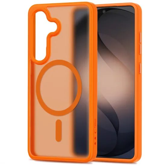 Tech-Protect MagMat MagSafe, Samsung Galaxy S26, oranžový matný