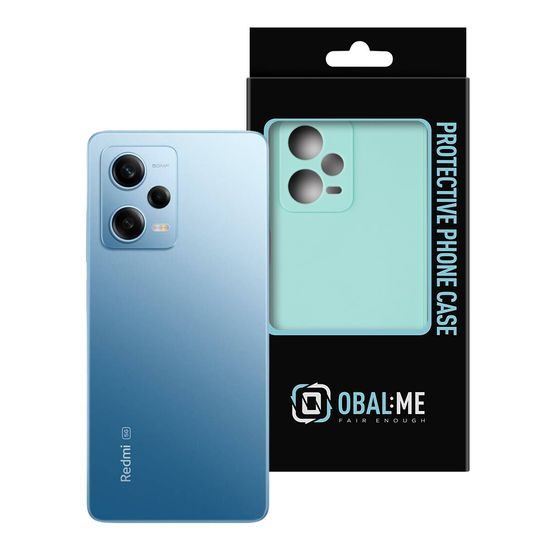 Csomag:ME Matte TPU borító Xiaomi Redmi Note 12 Pro 5G, türkiz