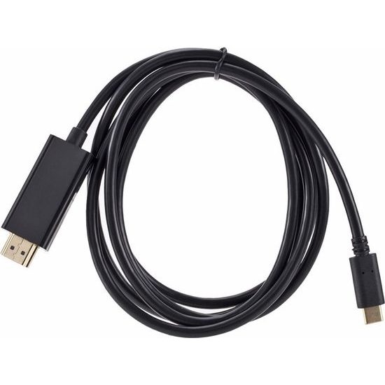 Καλώδιο USB-C - HDMI, 1,8 m, μαύρο