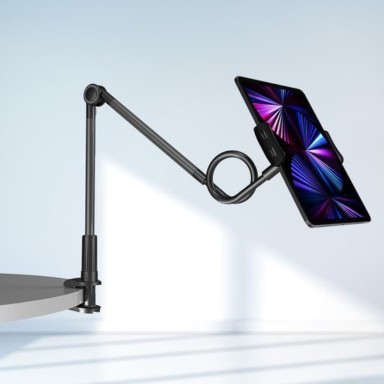 Wozinsky μακρύ ευέλικτο στήριγμα τηλεφώνου και tablet, μαύρο (WTHBK5)