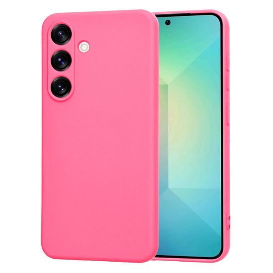 Techsuit SoftFlex obal, Samsung Galaxy S25, růžový