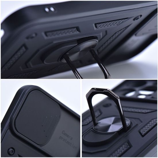 Slide Armor, Samsung Galaxy A12, fekete