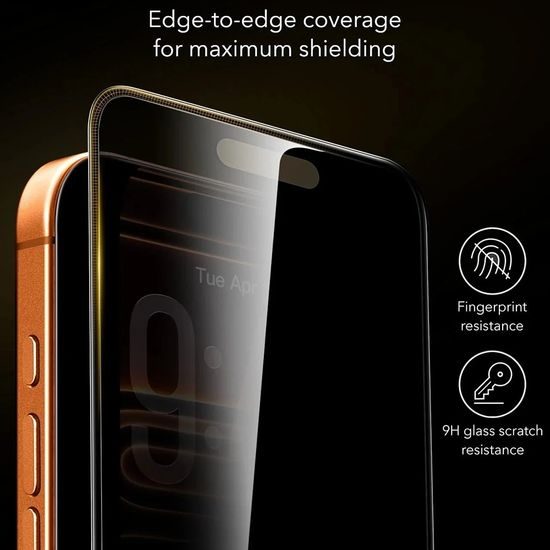 iPhone 18 Pro Max kaitseklaas – ESR Privacy Armorite Pro UltraFit privaatsusklaas 3 tk