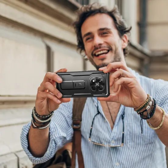 Tech-Protect Kevlar Pro Θήκη, Xiaomi Redmi Note 14 Pro 5G / Poco X7 5G, Μαύρη