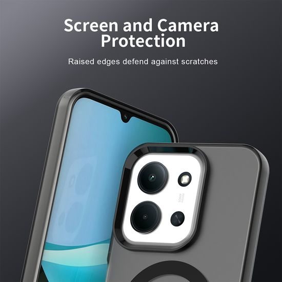 Techsuit CandyCase MagSafe, Xiaomi Redmi 15C 4G / 5G / Poco C85 4G, μαύρο