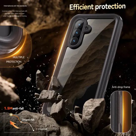 ShellBox IP68 Θήκη, Samsung Galaxy A26 5G, Μαύρο