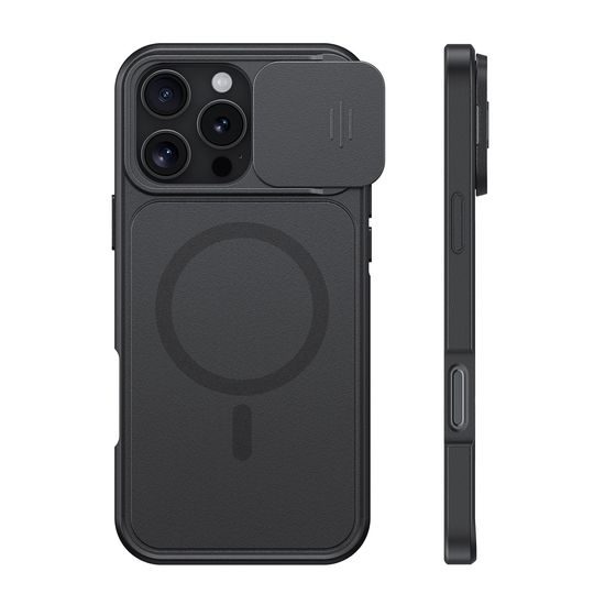 JP CamProtection MagSafe etui z 4.5M SGS certifikatom, iPhone 16 Pro, črn