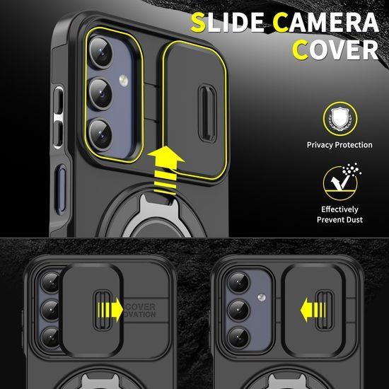 Θήκη Camslide Stand, Samsung Galaxy A14, μπλε