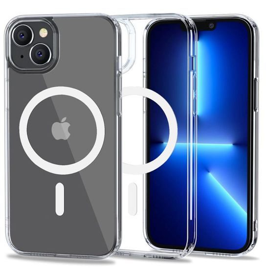 Tech-Protect Flexair hibrid MagSafe, iPhone 14, átlátszó