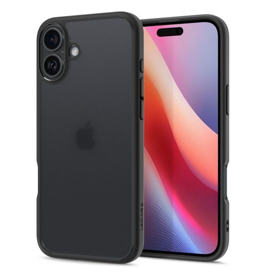 Spigen Ultra hybrid kryt na mobil, iPhone 16, frost black