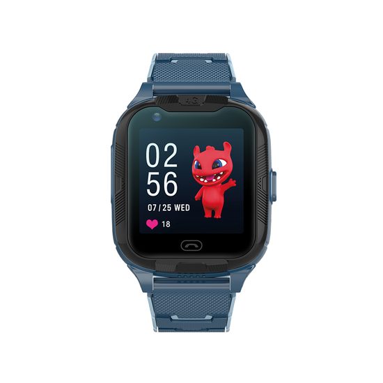 Maxlife MXKW-350 ceas inteligent pentru copii, 4G, GPS, WiFi, albastru