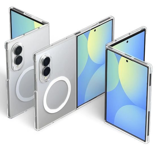 Spigen AirSkin Magsafe, Samsung Galaxy Z Fold 8, transparent / alb