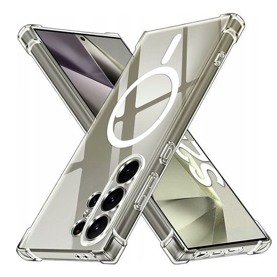 Techsuit Shockproof MagSafe διάφανη θήκη, Samsung Galaxy S24 Ultra