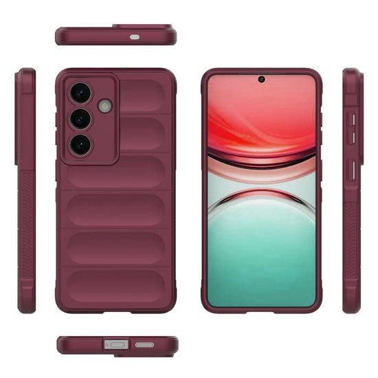 Θήκη Wency Magic Shield, Samsung Galaxy S26, μπορντό