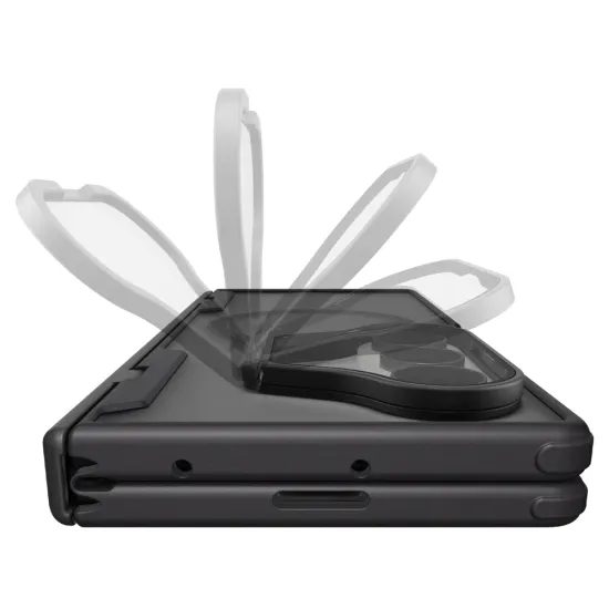 Samsung Galaxy Z Fold 8 Ultra ümbris – Spigen Optik Armor Pro MagSafe'iga – must