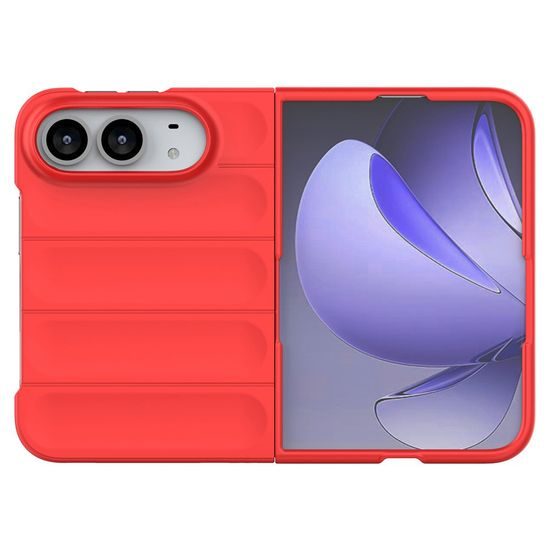 Magic Shield Case für iPhone Duo - Stoßfeste Schutzhülle aus TPU - Rot