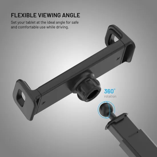 Univerzális FIXED Tab XL tablettartó hosszú tapadókoronggal szélvédőre vagy műszerfalra, 7-11 hüvelykes tabletekhez