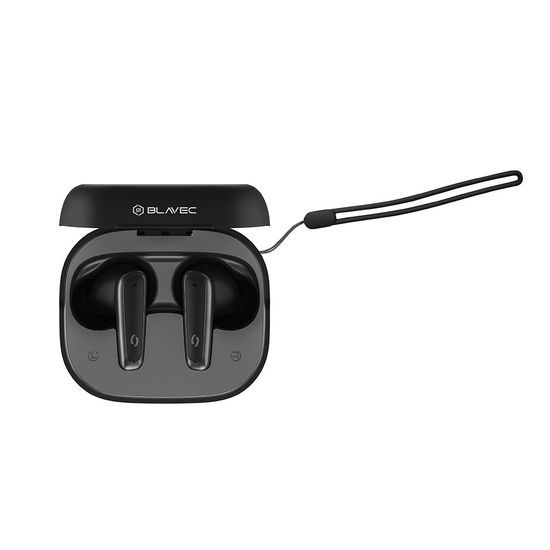 Blavec Bluetooth TWS Oordopjes BW-07 Live met 2,01" LCD-scherm (BW07L-B) - Zwart