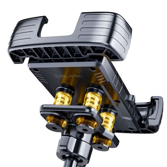 Blavec VELO BV-04 Handyhalterung für Fahrrad und Motorrad mit Active Shock Absorption - Schwarz