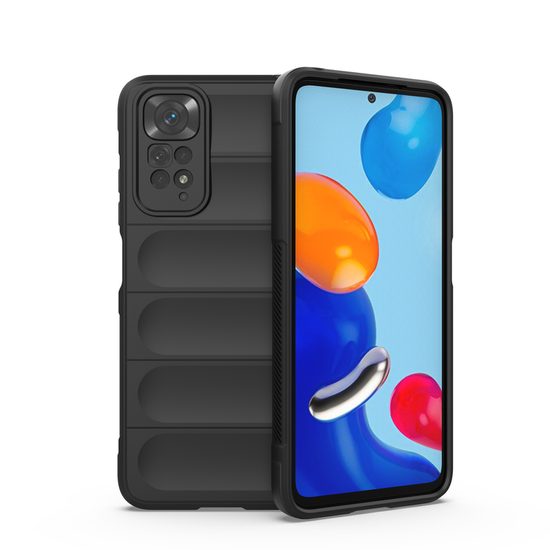 Θήκη Wency Magic Shield, Xiaomi Redmi Note 11, μαύρη