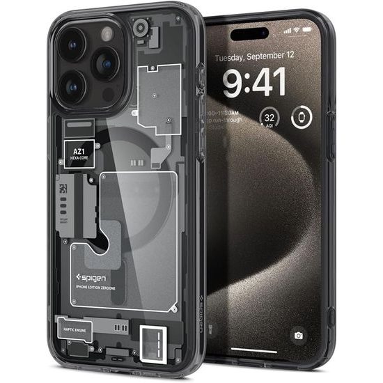 Spigen Ultra Hybrid Mag MagSafe, iPhone 15 Pro Max, zero one