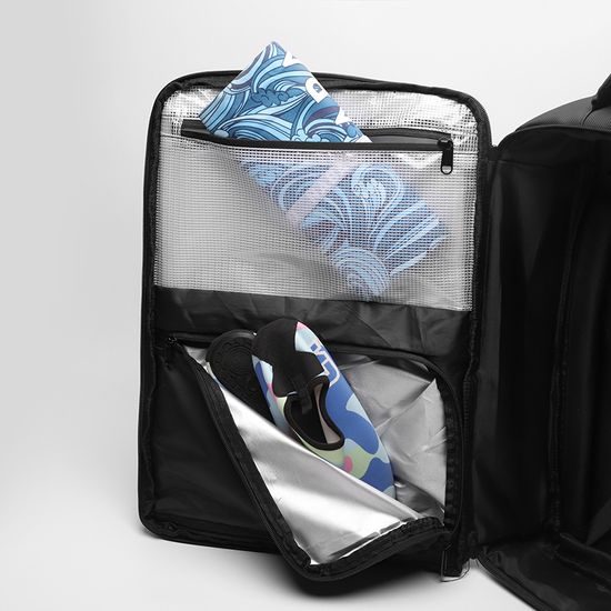 JP Rucksack B15 für Alltag und Freizeit - 48x33x20~25 cm - Schwarz