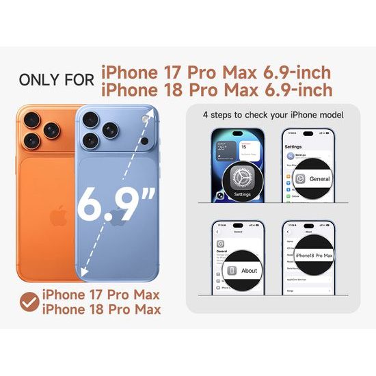 Husă Suritch AirBounce Bumper MagSafe Kickstand CamProtector, iPhone 17 Pro Max / 18 Pro Max, vișiniu