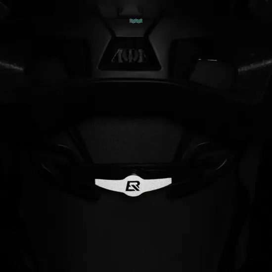 Rockbros HC-58BK-L Casco Ciclismo, 58–61 cm, nero-grigio