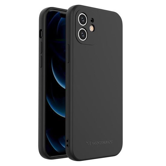 Wozinsky Color Case tok, iPhone 7 / 8 / SE 2020, fekete