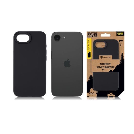 Θήκη Tactical MagForce Velvet Smoothie, iPhone 16e, Μαύρη