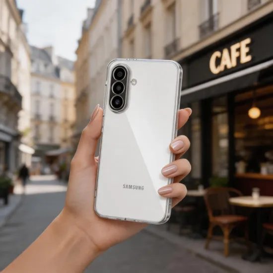 Samsung Galaxy A27 5G Hoesje - Tech-Protect FlexAir - Flexibel TPU - Transparant (Anti-geel)