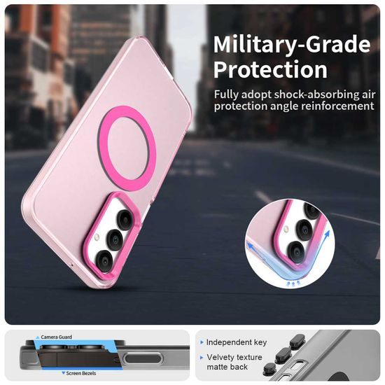 Techsuit CandyCase MagSafe, Samsung Galaxy A16 4G / 5G, ροζ