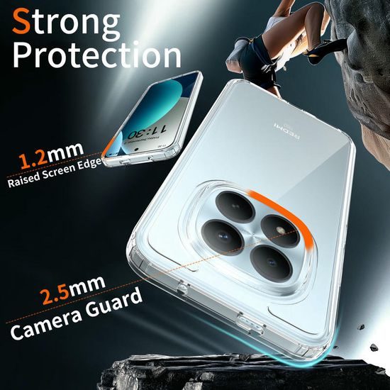 JP Prozirna maska, Xiaomi Redmi Note 15 Pro Plus 5G