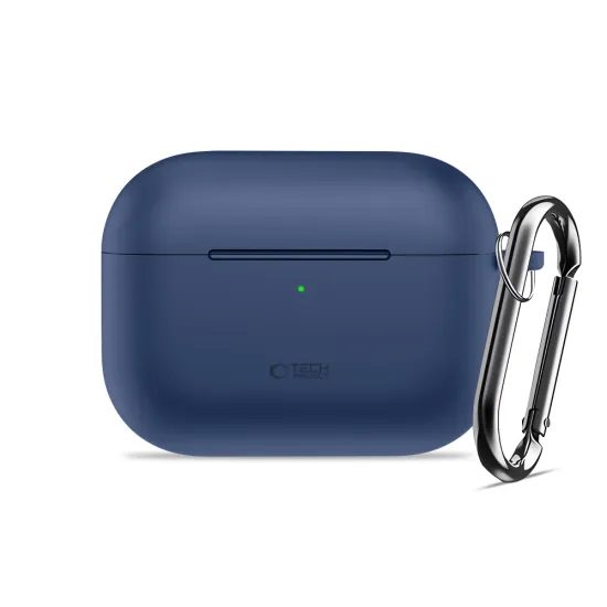 Tech-Protect Θήκη Σιλικόνης, Apple AirPods Pro 3, μπλε