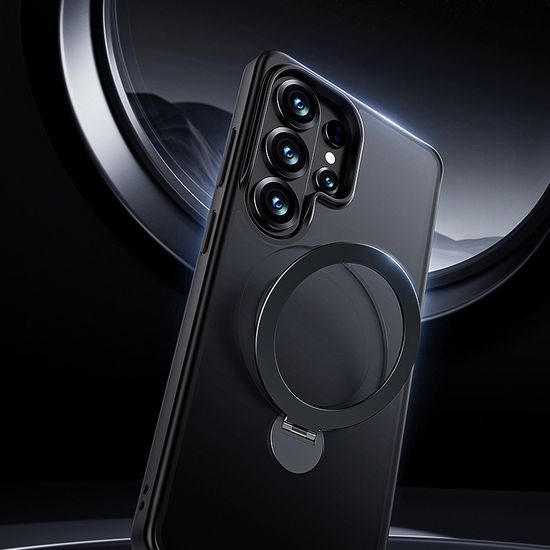 Benks Magnetic Mist obal se stojánkem, Samsung Galaxy S26 Ultra, černý