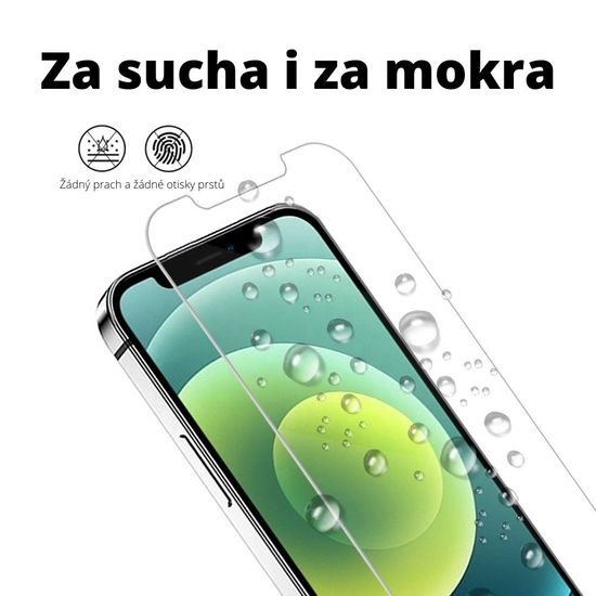JP Mega Pack Tvrzených skel, 3 skla na telefon s aplikátorem + 2 skla na čočku, iPhone SE 2020 / 2022