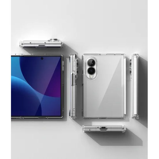 Ringke Fusion Flap etui, Samsung Galaxy Z Fold 8, prozoren
