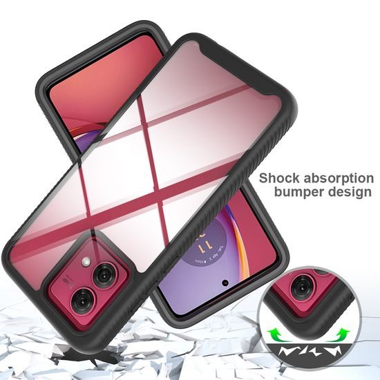 JP Defense360 etui, Motorola Moto G84, črn